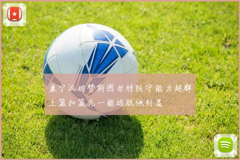 康宁汉姆赞斯图尔特防守能力超群上篮扣篮无一能逃脱他封盖